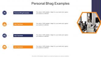 Personal Bhag Examples In Powerpoint And Google Slides Cpb