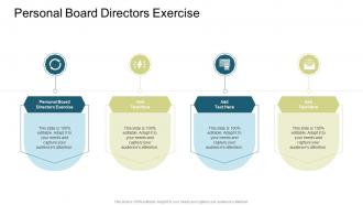 Personal Board Directors Exercise In Powerpoint And Google Slides Cpb