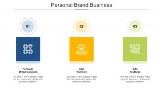 Personal Brand Business Ppt Powerpoint Presentation Gallery Display Cpb