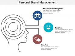 Personal brand management ppt powerpoint presentation ideas graphics download cpb