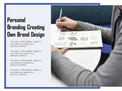 Personal branding creating own brand design