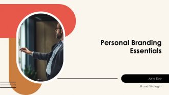 Personal Branding Essentials PPT Information AT