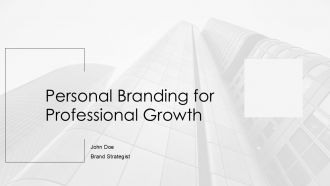 Personal Branding PPT Structure AT