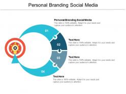 Personal branding social media ppt powerpoint presentation slides files cpb