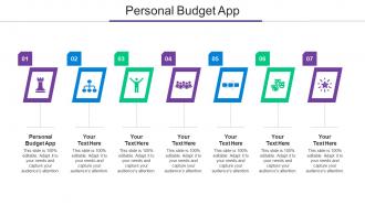 Personal Budget App Ppt Powerpoint Presentation File Display Cpb