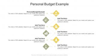 Personal Budget Example In Powerpoint And Google Slides Cpb