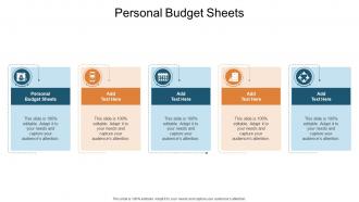 Personal Budget Sheets In Powerpoint And Google Slides Cpb