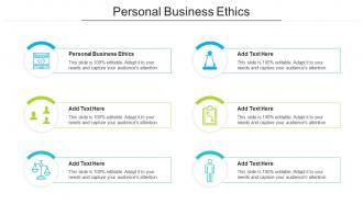 Personal Business Ethics Ppt Powerpoint Presentation Gallery Icon Cpb
