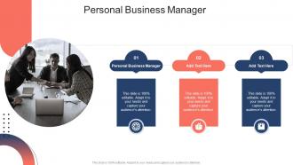 Personal Business Manager In Powerpoint And Google Slides Cpb