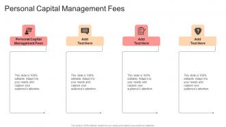 Personal Capital Management Fees In Powerpoint And Google Slides Cpb