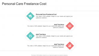 Personal Care Freelance Cost In Powerpoint And Google Slides Cpb
