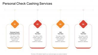 Personal Check Cashing Services In Powerpoint And Google Slides Cpb