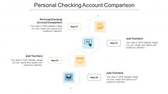 Personal Checking Account Comparison In Powerpoint And Google Slides Cpb