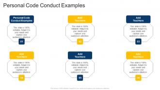 Personal Code Conduct Examples In Powerpoint And Google Slides Cpb