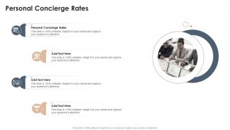 Personal Concierge Rates In Powerpoint And Google Slides Cpb