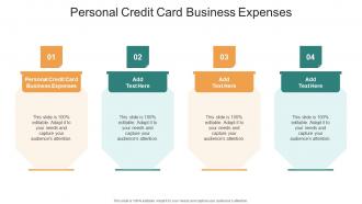 Personal Credit Card Business Expenses In Powerpoint And Google Slides Cpb