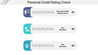 Personal credit rating check ppt powerpoint presentation model graphic tips cpb