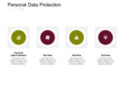 Personal data protection ppt powerpoint presentation inspiration layout ideas cpb