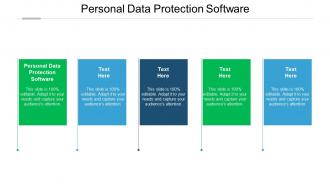 Personal data protection software ppt powerpoint presentation shapes cpb