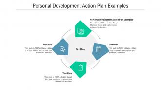 Personal development action plan examples ppt powerpoint sample cpb