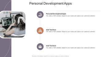 Personal Development Apps In Powerpoint And Google Slides Cpb
