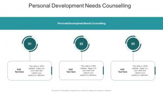 Personal Development Needs Counselling In Powerpoint And Google Slides Cpb