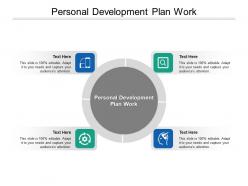 Personal development plan work ppt powerpoint presentation pictures backgrounds cpb