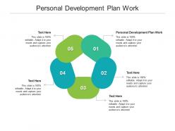 Personal development plan work ppt powerpoint presentation professional pictures cpb