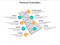 Personal exemption ppt powerpoint presentation inspiration influencers cpb
