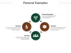 Personal exemption ppt powerpoint presentation summary aids cpb