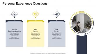 Personal Experience Questions In Powerpoint And Google Slides Cpb