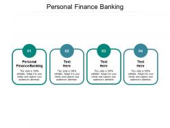 Personal finance banking ppt powerpoint presentation outline example file cpb