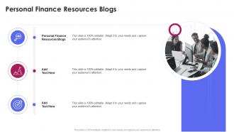 Personal Finance Resources Blogs In Powerpoint And Google Slides Cpb