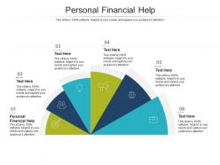 Personal financial help ppt powerpoint presentation show picture cpb
