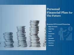 Personal financial plan for the future