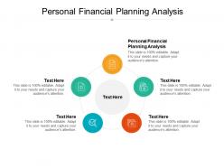 Personal financial planning analysis ppt powerpoint presentation show graphics template cpb
