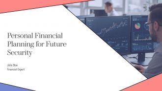 Personal Financial Planning For Future Security PPT Presentation AT
