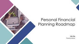 Personal Financial Planning Roadmap PPT Template AT