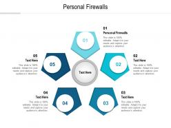 Personal firewalls ppt powerpoint presentation show brochure cpb