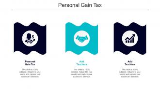 Personal Gain Tax Ppt Powerpoint Presentation Outline Mockup Cpb