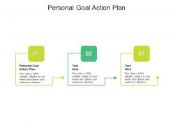 Personal goal action plan ppt powerpoint presentation layouts aids cpb
