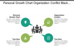 personal_growth_chart_organization_conflict_black_jack_strategies_cpb_Slide01