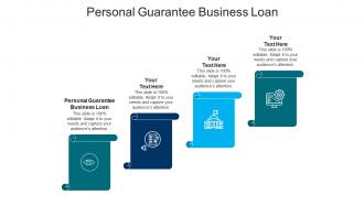 Personal guarantee business loan ppt powerpoint presentation portfolio example introduction cpb