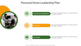 Personal Home Leadership Plan In Powerpoint And Google Slides Cpb