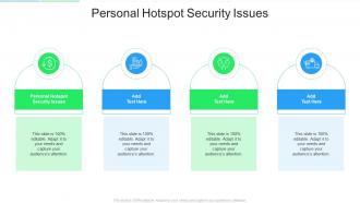 Personal Hotspot Security Issues In Powerpoint And Google Slides Cpb