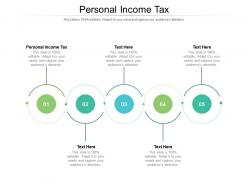 Personal income tax ppt powerpoint presentation model vector cpb
