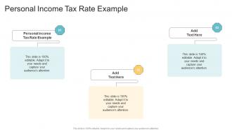 Personal Income Tax Rate Example In Powerpoint And Google Slides Cpb