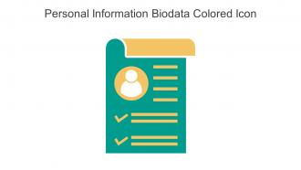 Personal Information Biodata Colored Icon In Powerpoint Pptx Png And Editable Eps Format