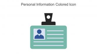 Personal Information Colored Icon In Powerpoint Pptx Png And Editable Eps Format