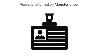 Personal Information Monotone Icon In Powerpoint Pptx Png And Editable Eps Format